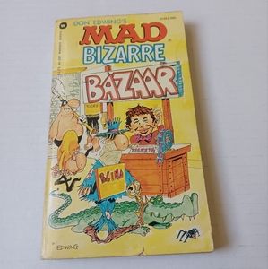 4/$40 MAD Bizarre Bazaar #1 - Vintage Paperback Comic Book